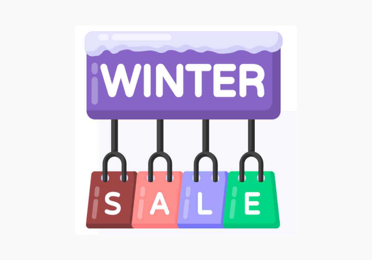 Winter Sale Decoration