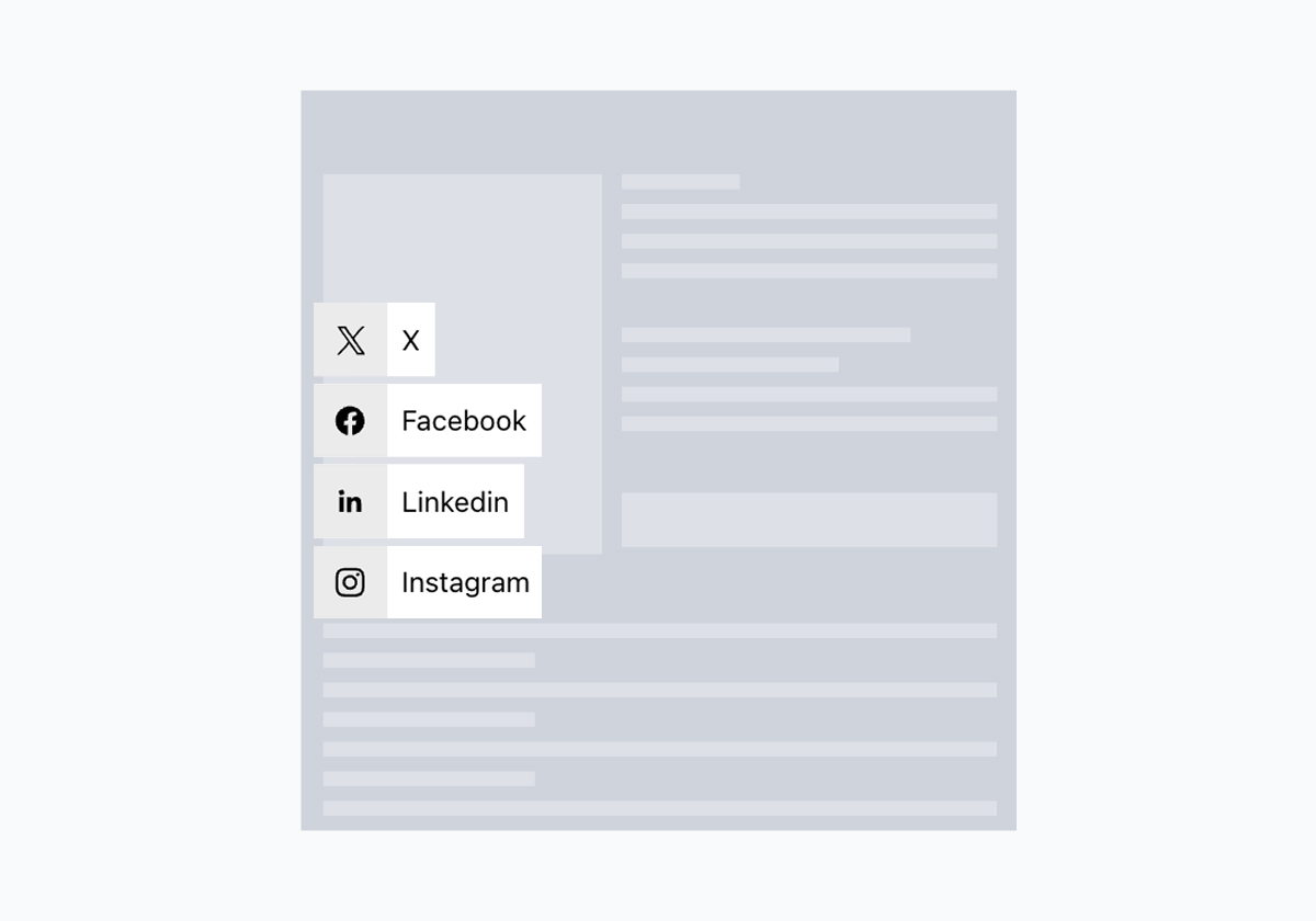 Left Center Position - Template 2
