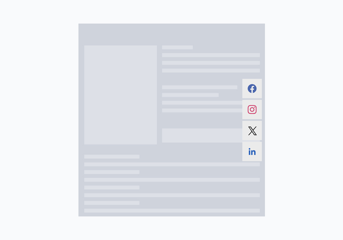 Right Center Position - Template 1