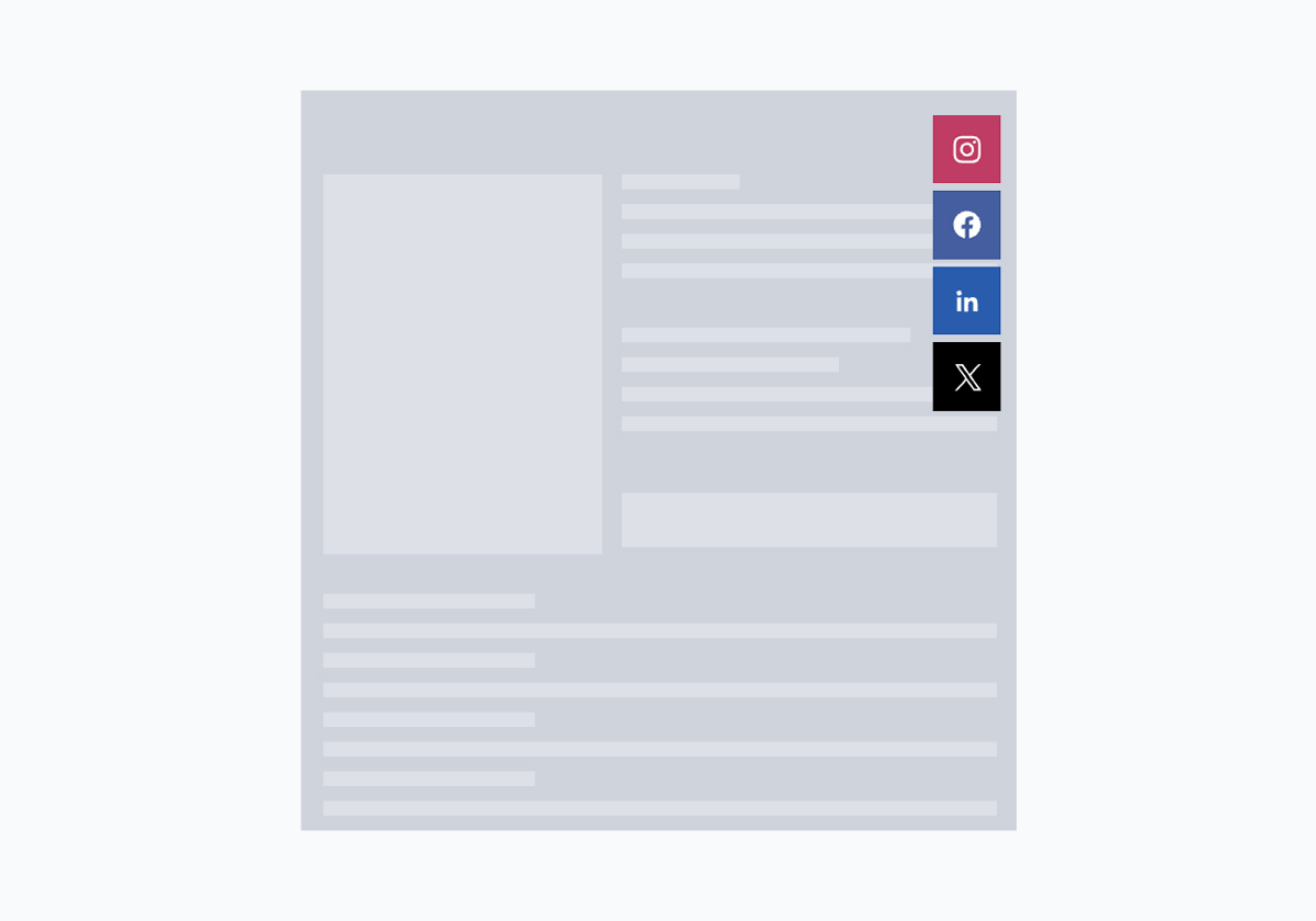 Right Top Position - Template 2