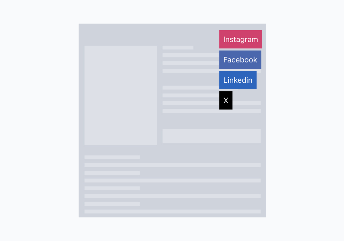 Right Top Position - Template 3