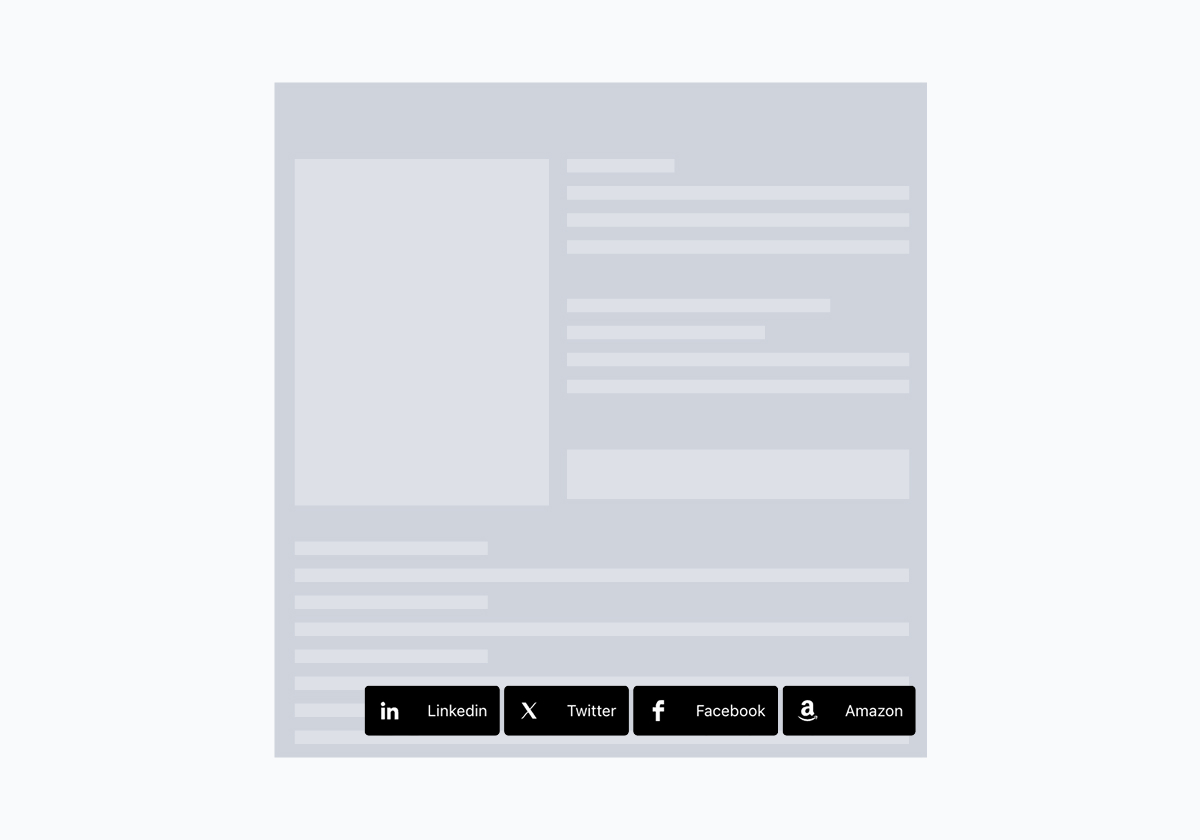 Right Bottom Position - Template 2