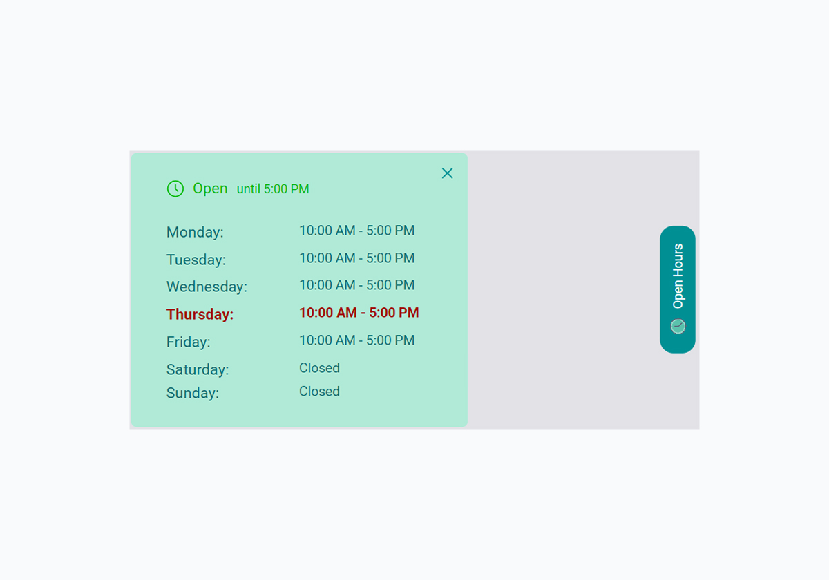 [Pop Up With Teaser] - Green