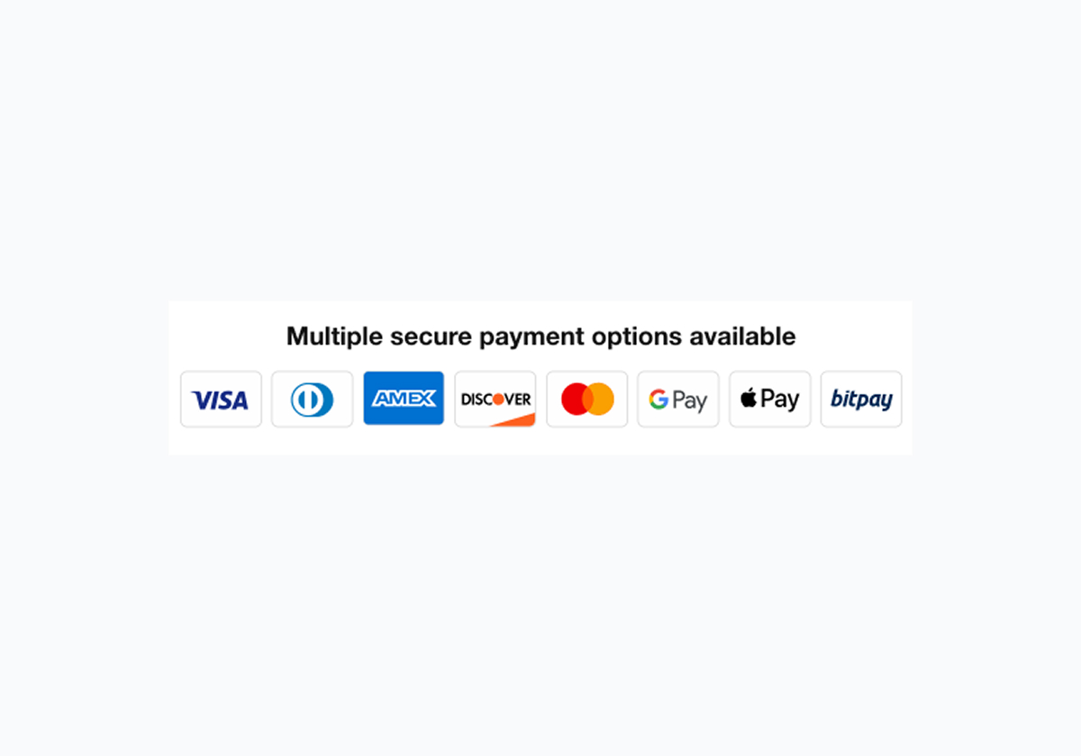 Payment Logo - Modern Line-Up