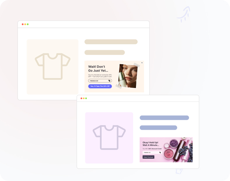 Reconnect with Leaving Visitors