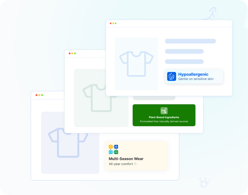 Highlight Product Features
