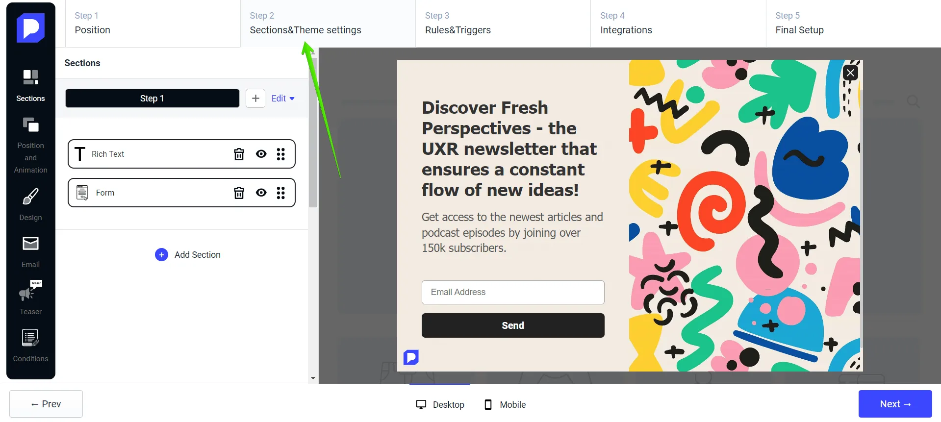 Sections&Theme Settings