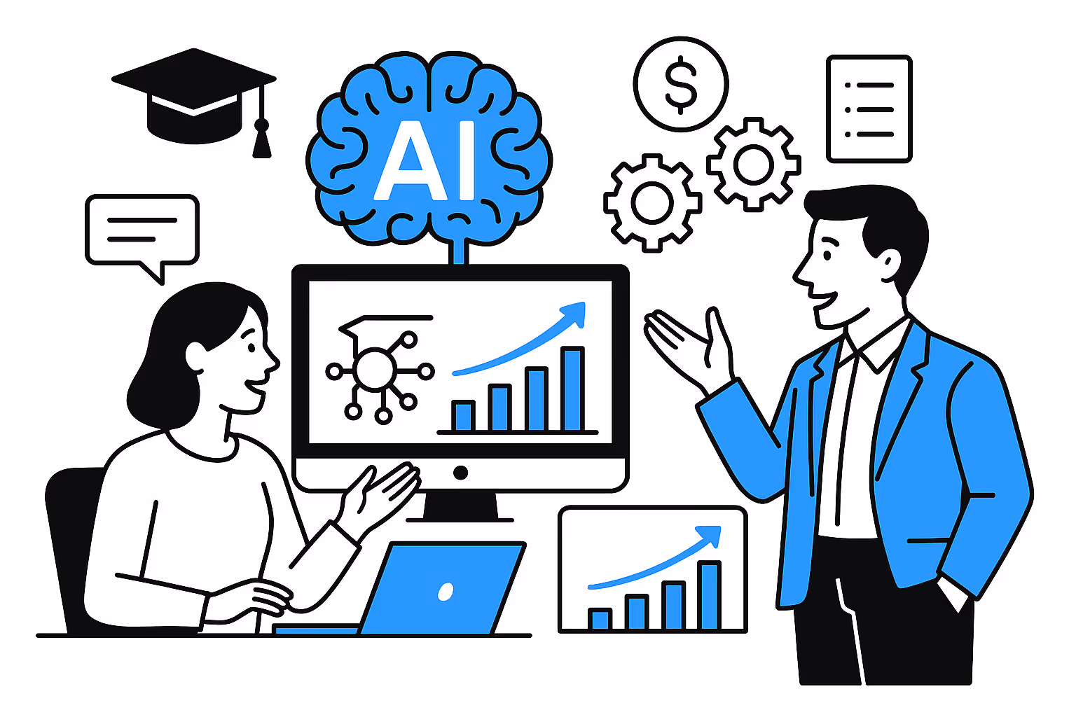 10 шагов для обучения сотрудников работе с AI: подробный гид для бизнеса
