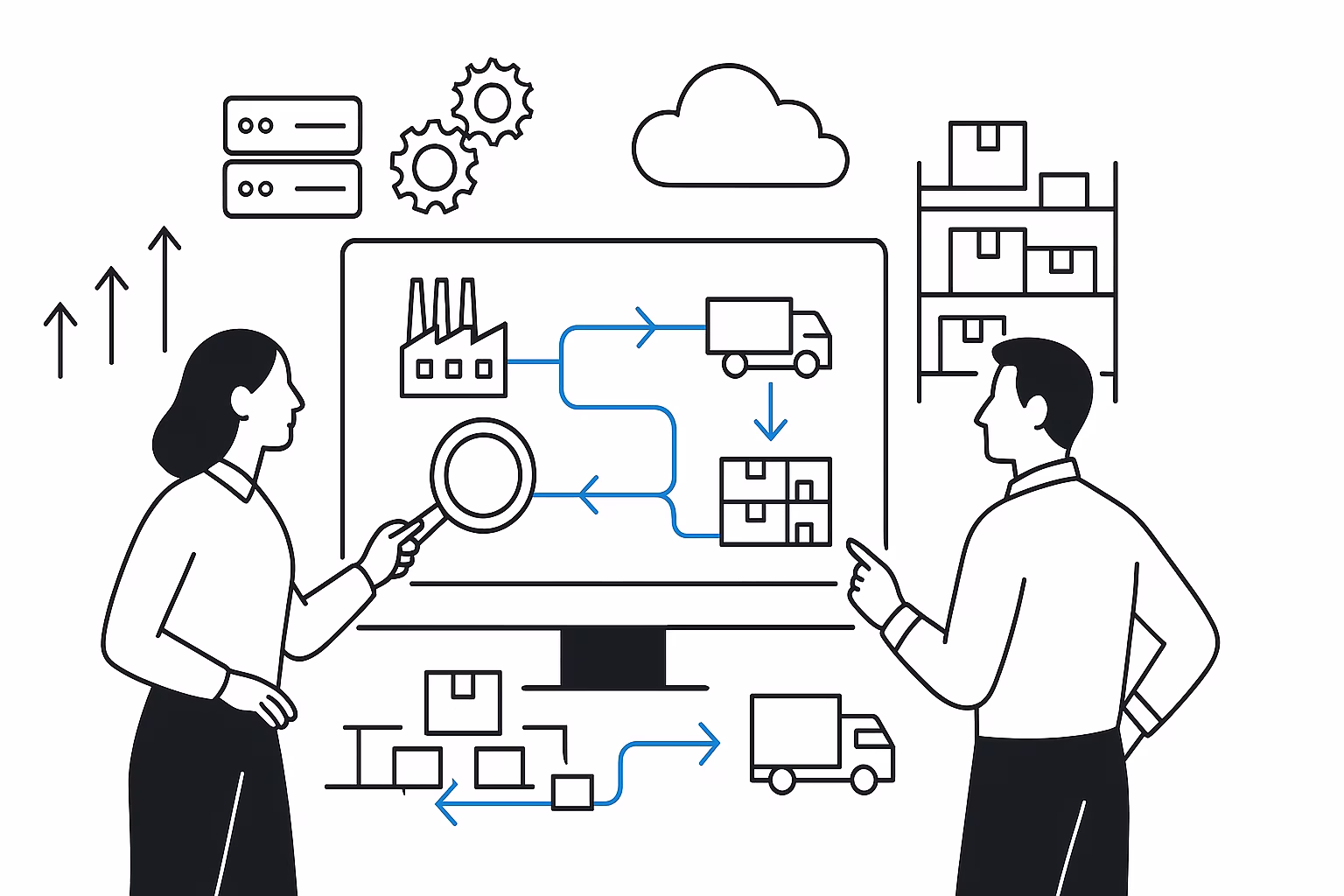 Оптимизация цепочек поставок: цифровые инструменты, SCM-решения и практики для повышения эффективности бизнеса