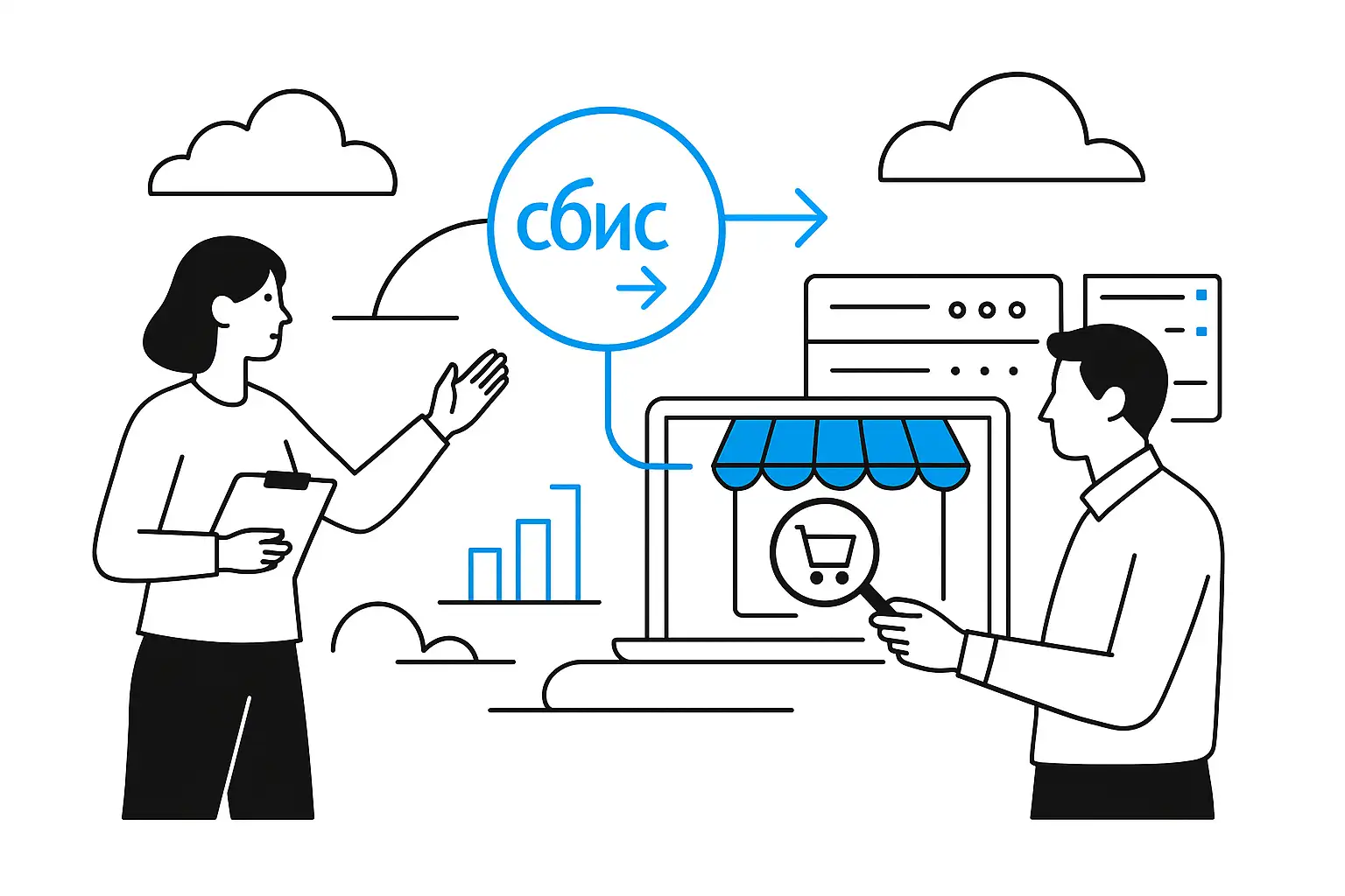 Интеграция СБИС с интернет-магазином: как автоматизировать учет, синхронизировать заказы и сократить ошибки