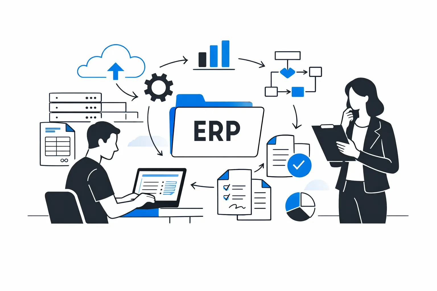 Как автоматизация документооборота в 1С:ERP ускоряет учет, снижает ошибки и повышает эффективность бизнес-процессов