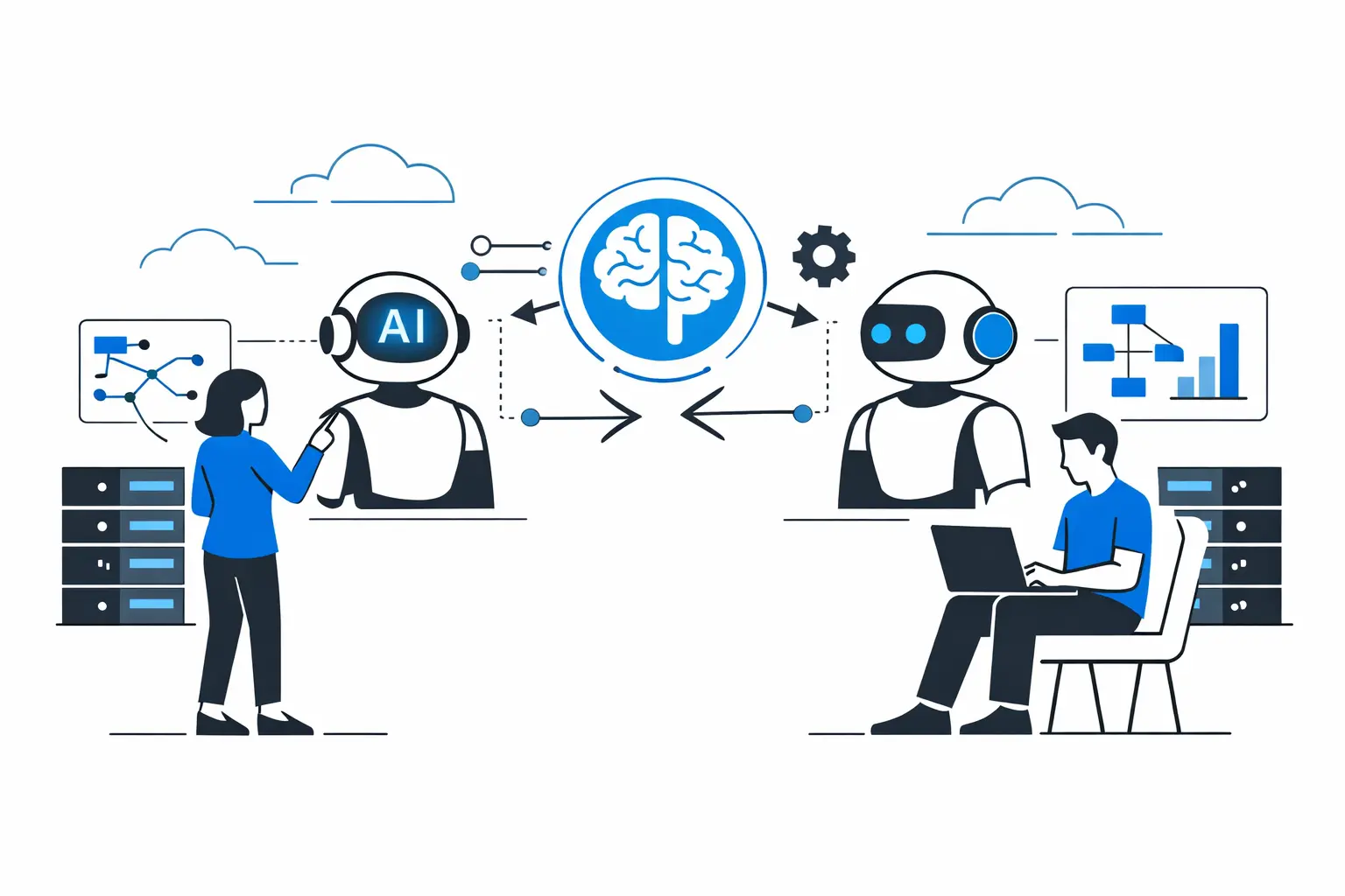 Что такое AI‑агенты, зачем они бизнесу и как внедрить их в IT‑инфраструктуру с учетом рисков и пользы