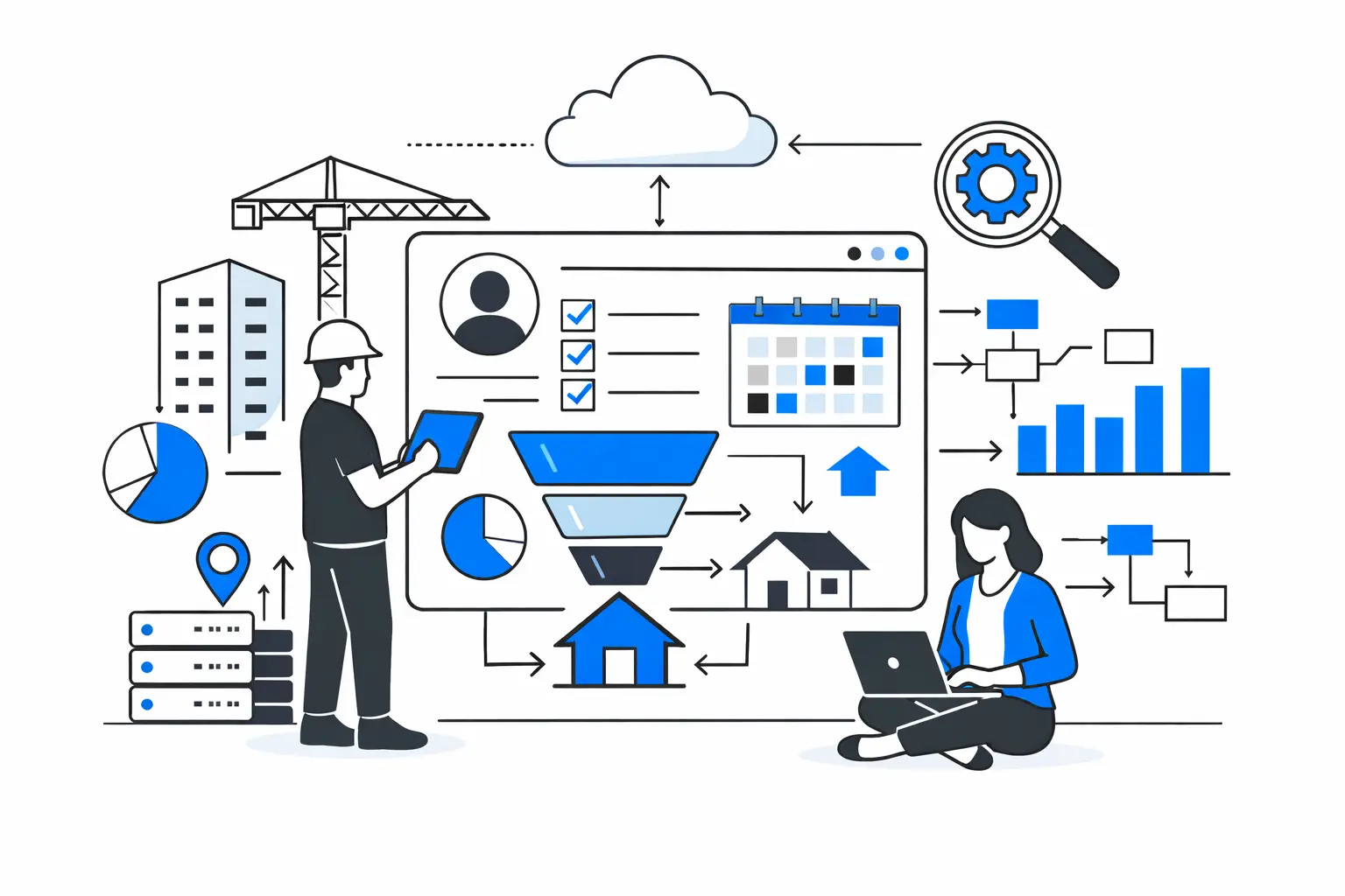 Как CRM для девелоперов автоматизирует лиды, бронирования и сделки, повышая конверсию и снижая ошибки в продажах недвижимости