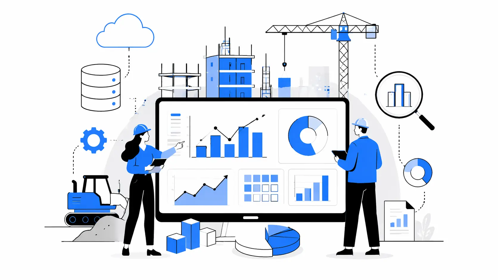 Аналитика в строительстве: как KPI, BI-системы и данные помогают снизить издержки, контролировать сроки и прибыль