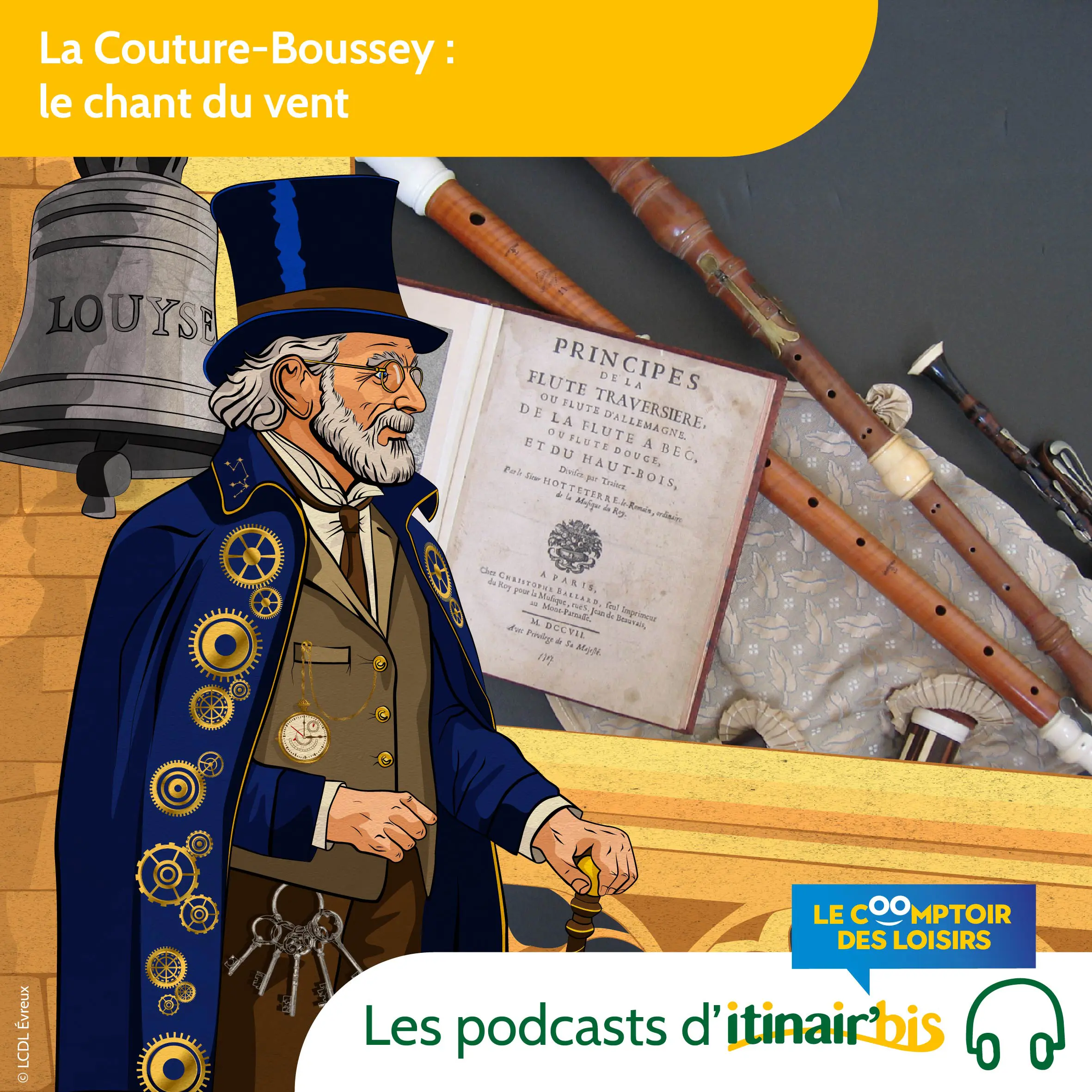 La Couture-Boussey (27) : le chant du vent