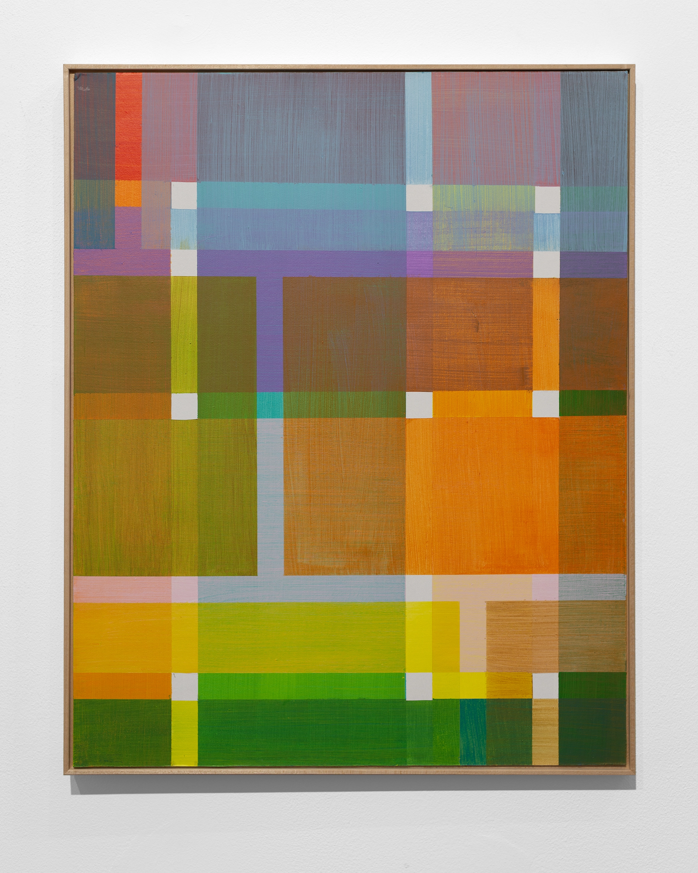 Dreischichtiges konkretes Aquarell, HAIKU, G2, #5A