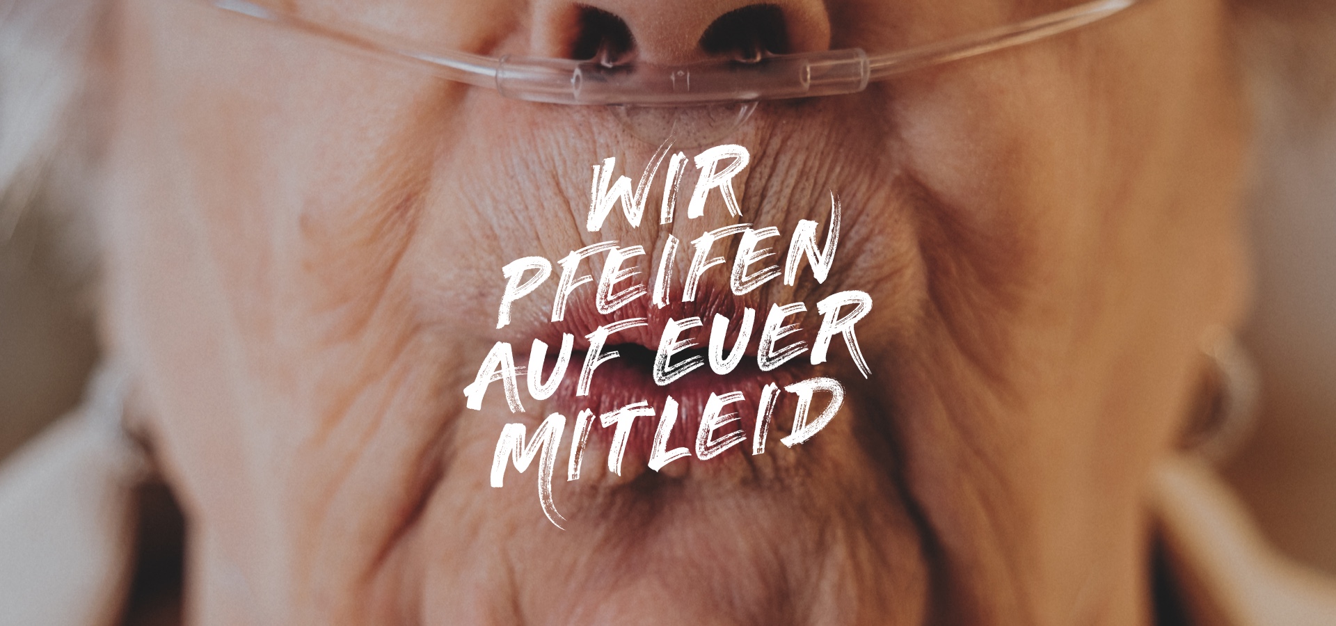 Eine Bewohnerin des HB Am Maurer Berg pfeifft aufs Mitleid