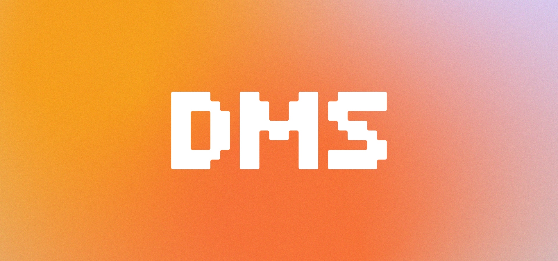 Mockup of the new brand for DMS