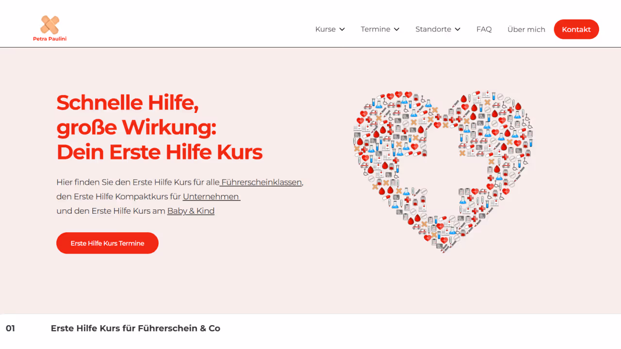 Petra Paulini Website