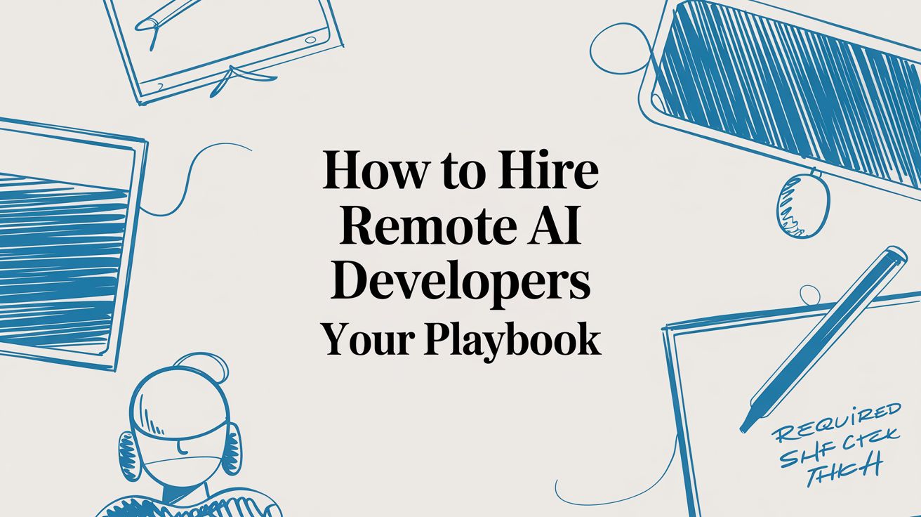 How to Hire Remote AI Developers: A Practical Guide