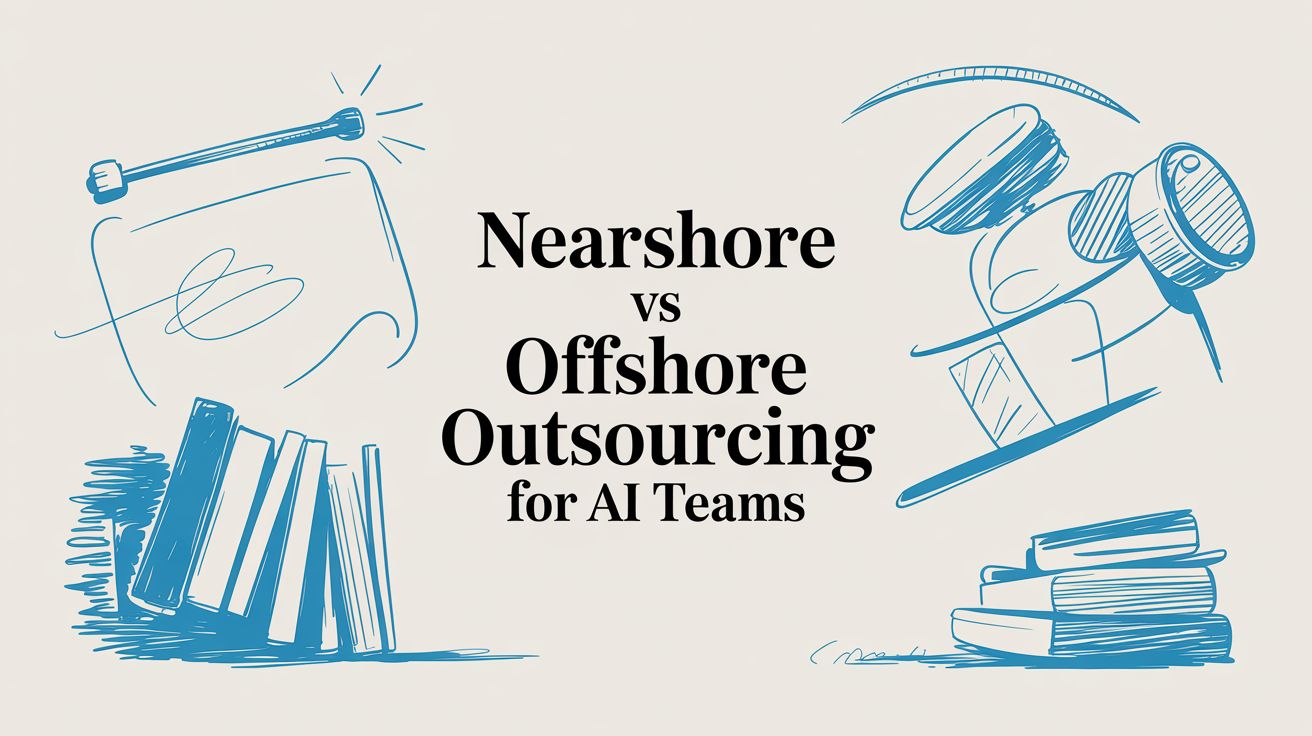 Nearshore vs Offshore Outsourcing for AI Teams: The 2025 Guide