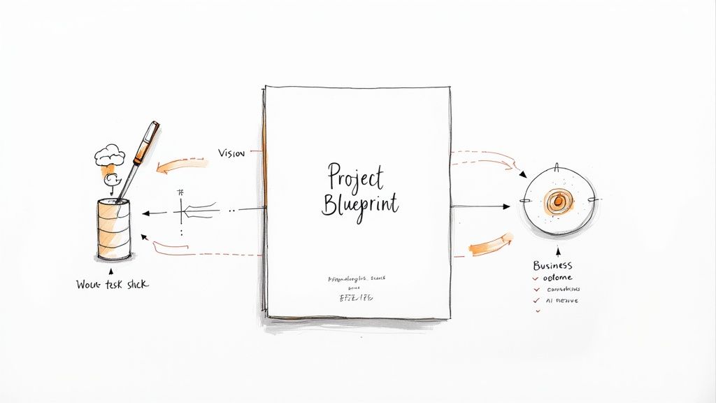 A group of professionals collaborating and shortlisting candidates on a digital interface, symbolizing the process of finding a Python development firm.