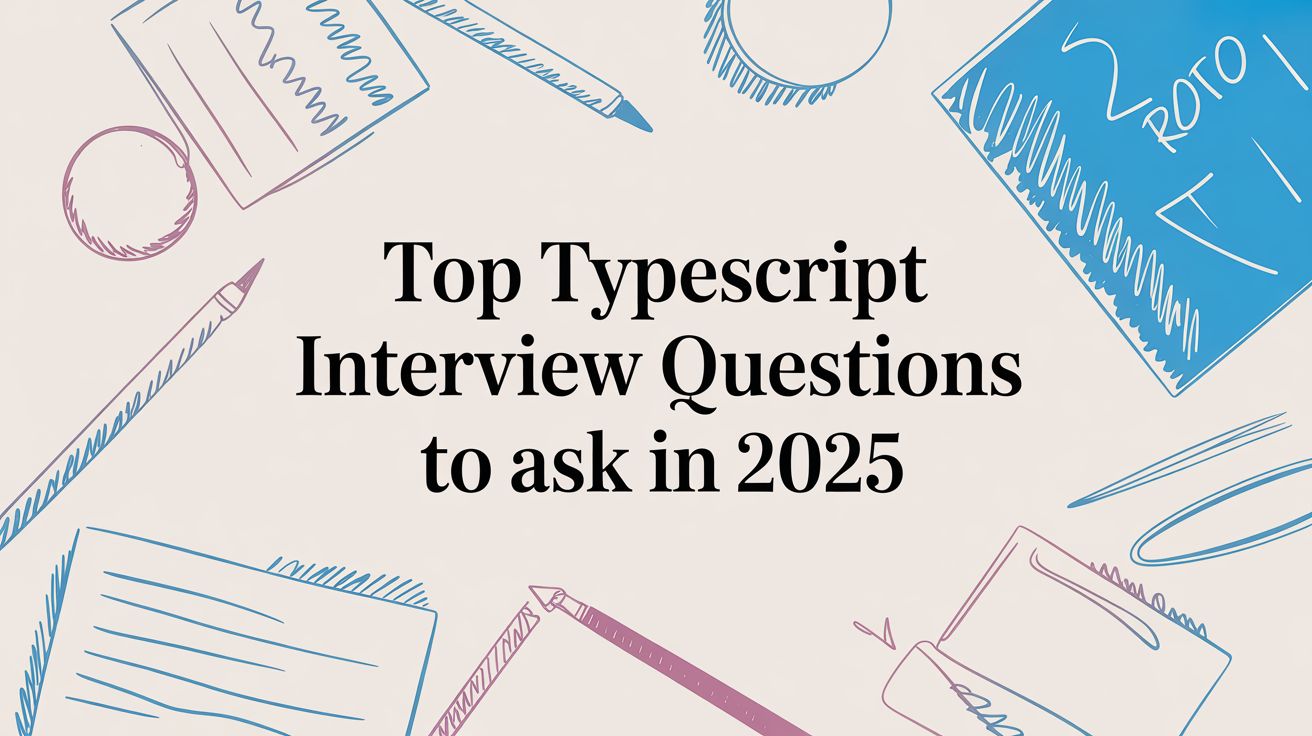 Top TypeScript Interview Questions to Ask in 2025