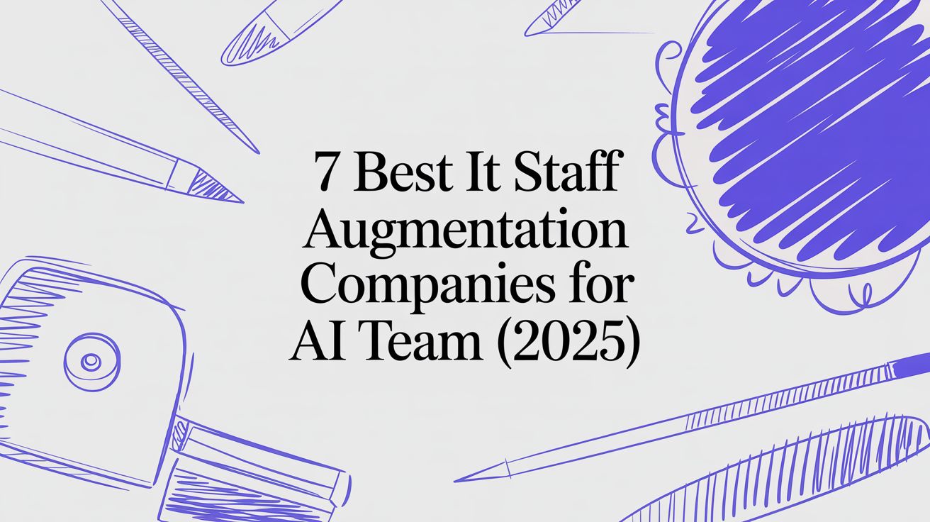 7 Best IT Staff Augmentation Companies for AI Teams (2025)