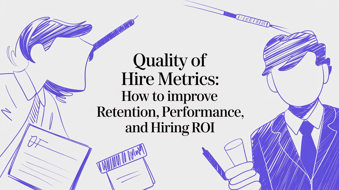Quality of Hire Metrics: How to Improve Retention, Performance, and Hiring ROI