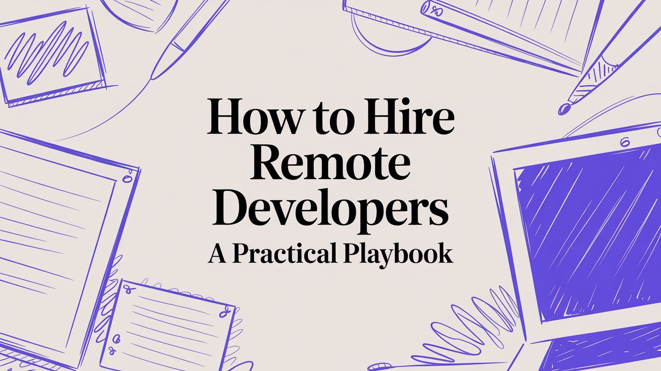 A Practical Playbook to Hire Remote Developers