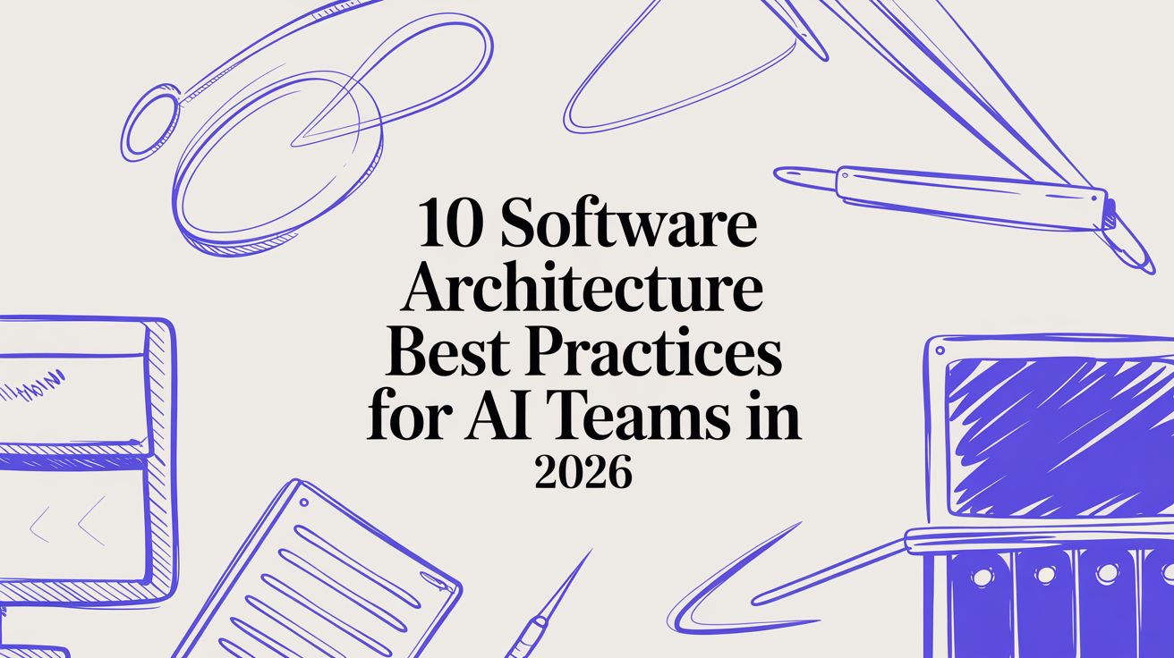 10 Software Architecture Best Practices for AI Teams in 2026