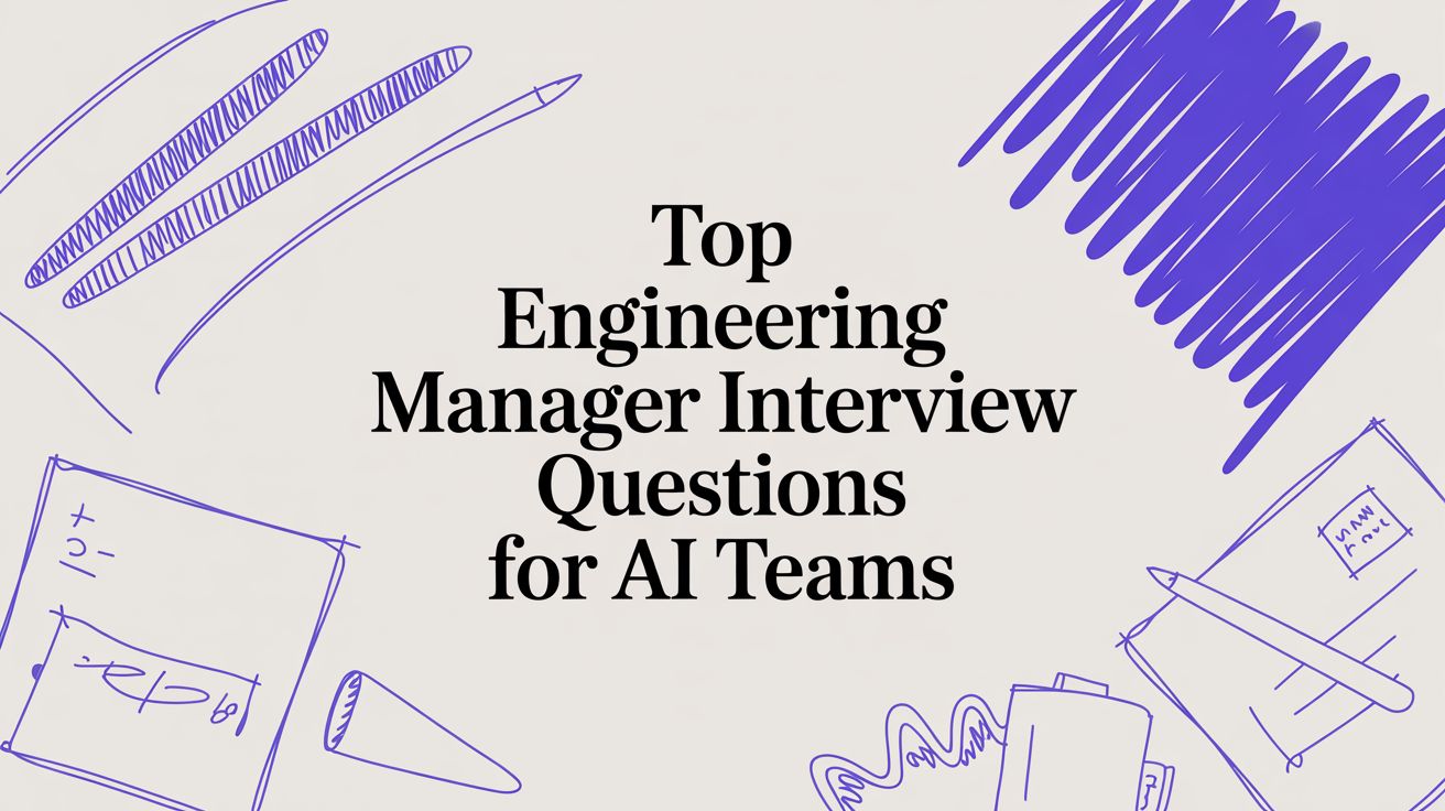 Top Engineering Manager Interview Questions for AI Teams