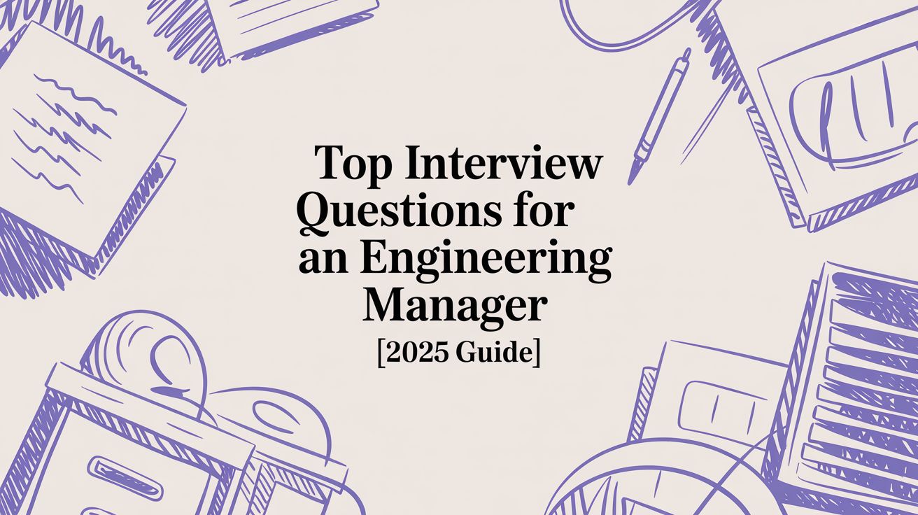 Top Interview Questions for an Engineering Manager [2025 Guide]