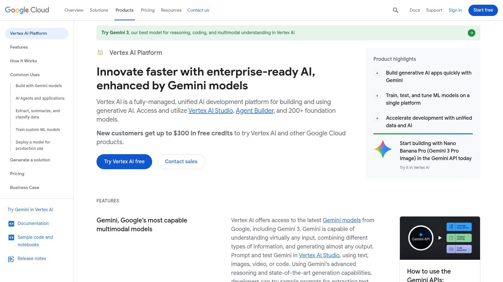 Google Cloud Vertex AI