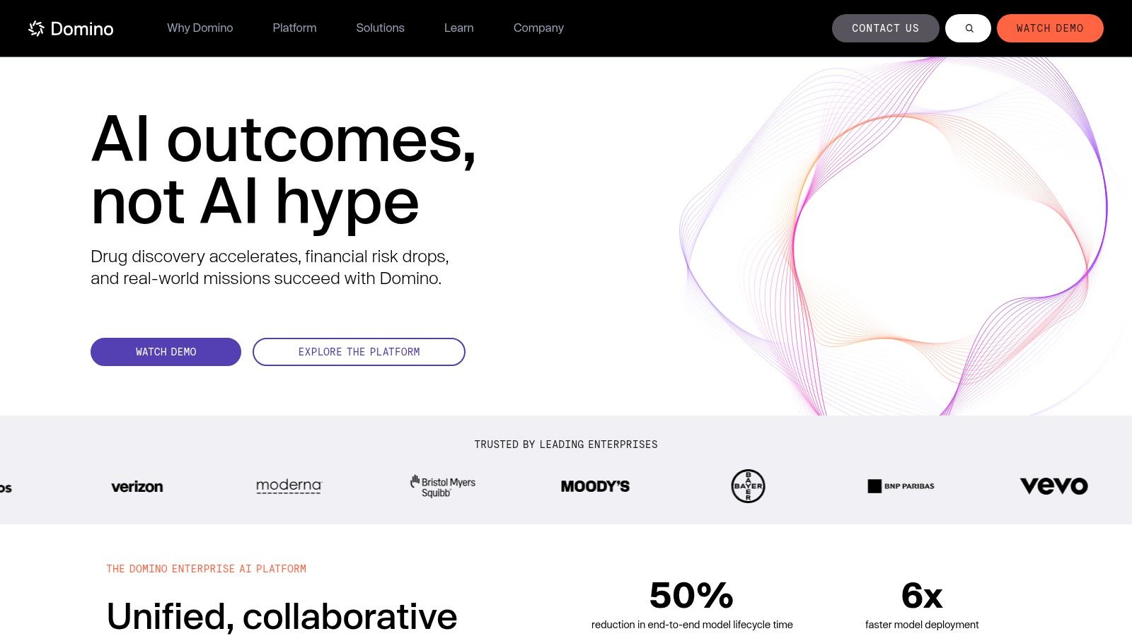 Domino Data Lab — Domino Enterprise AI Platform