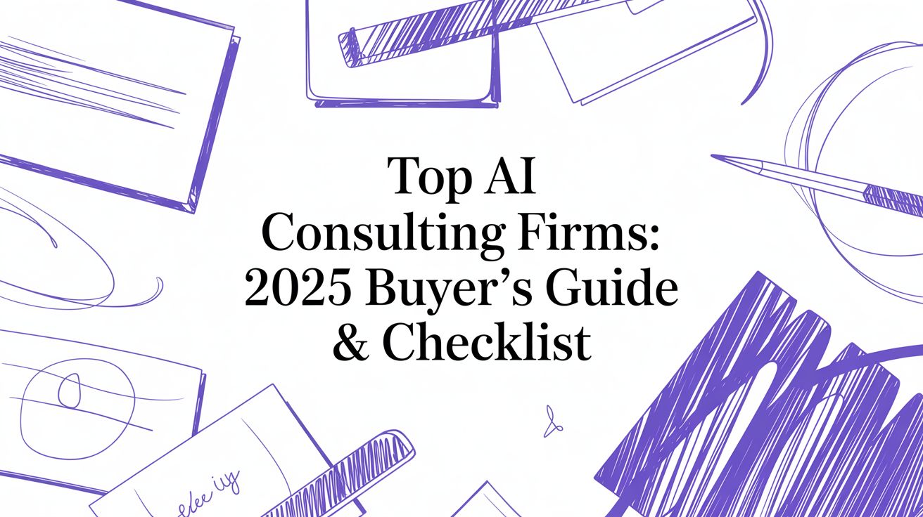 Top AI Consulting Firms: 2025 Buyer's Guide & Checklist