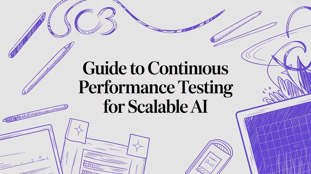 Continuous Performance Testing: A Guide for Scalable AI