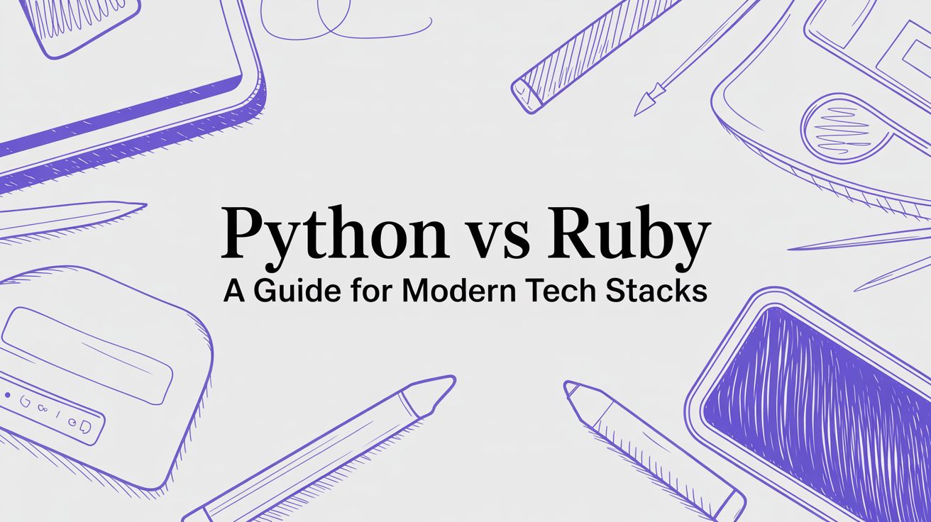 Python vs Ruby: A CTO's Guide for 2025
