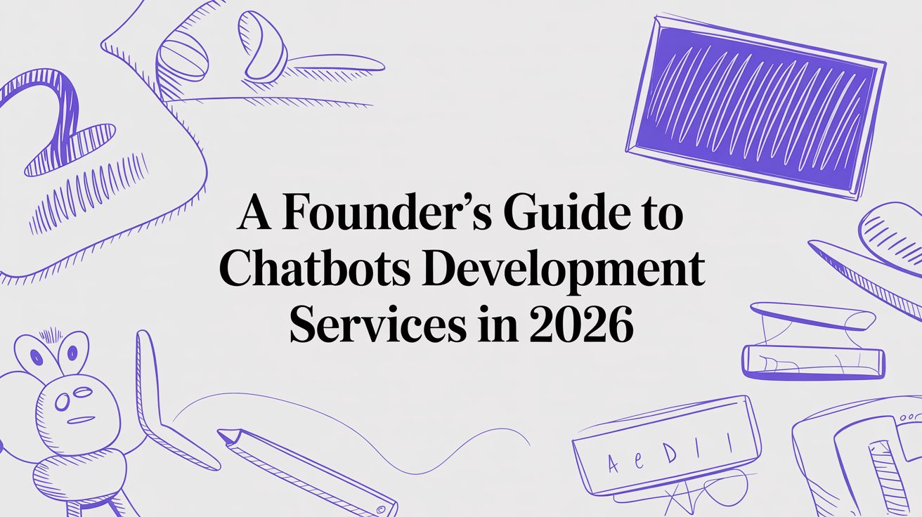 A Founder's Guide to Chatbots Development Services in 2026