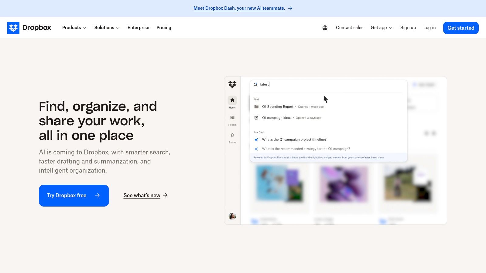 Dropbox Studios are designed for intentional collaboration