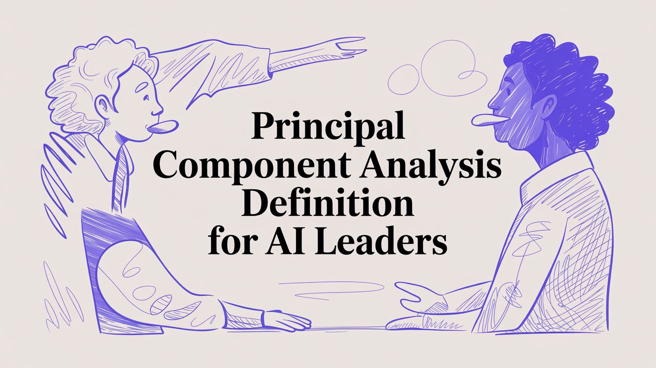 What Is Principal Component Analysis (PCA)? An Executive Definition