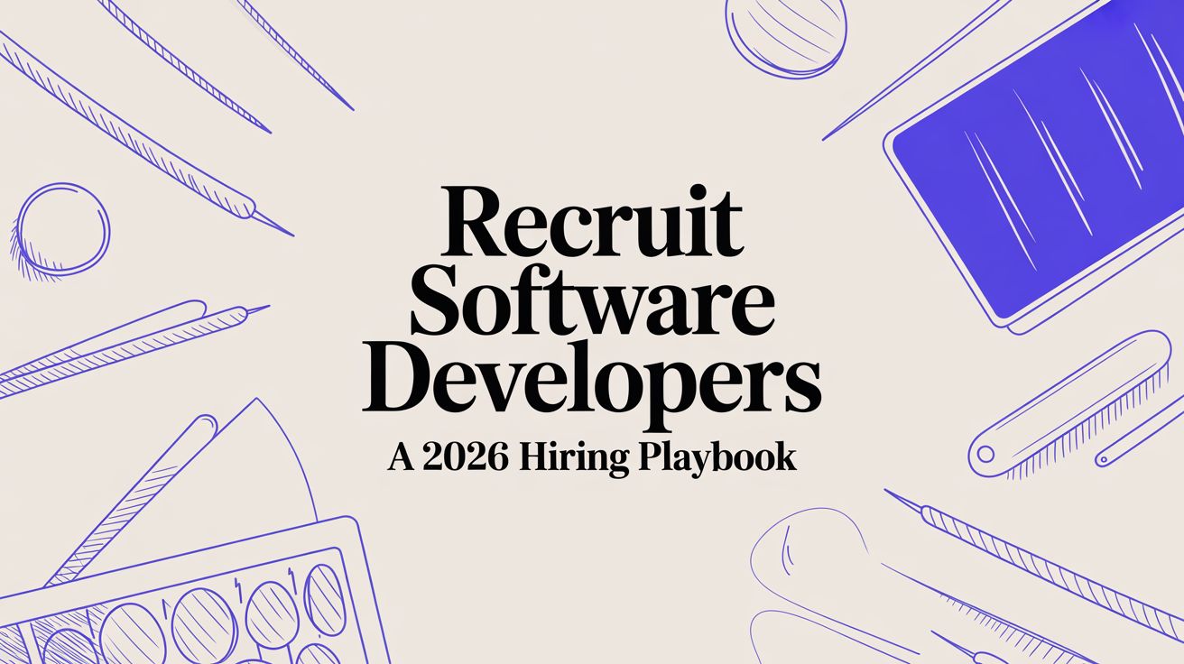 How to Recruit Software Developers: A 2026 Hiring Playbook