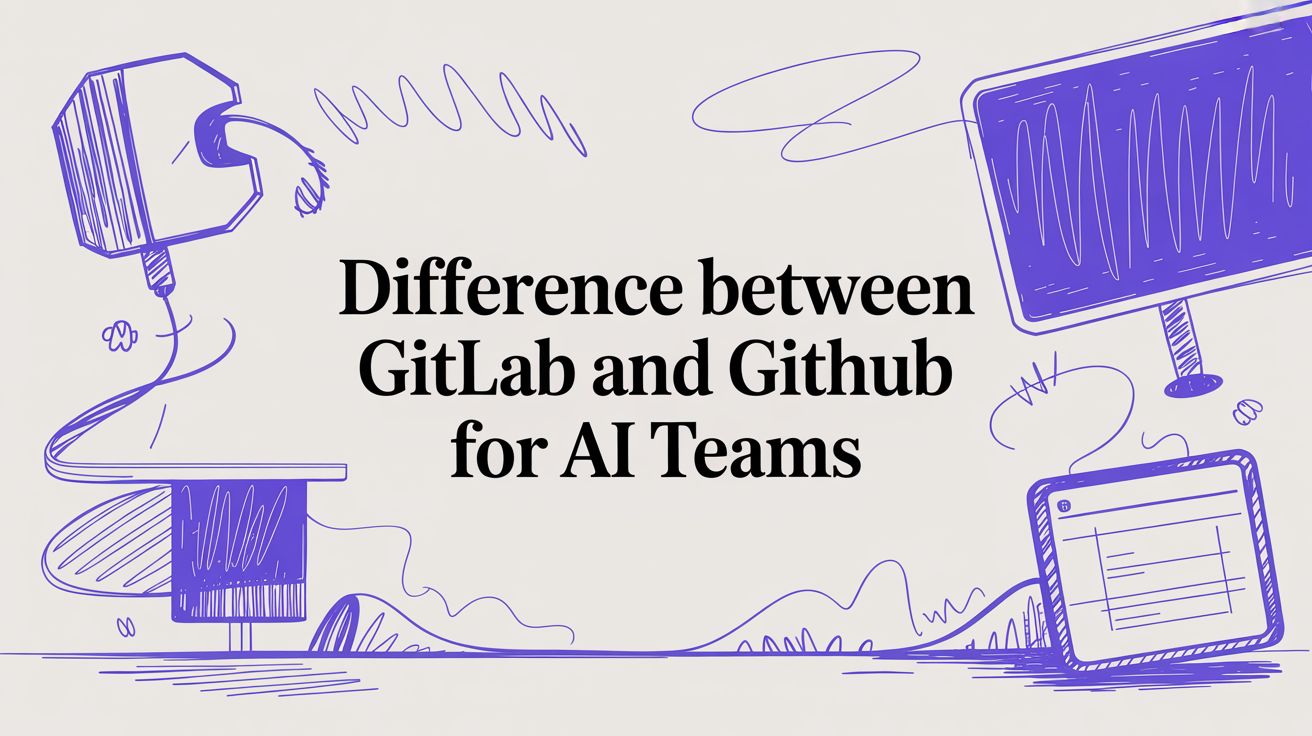 Difference Between GitLab and GitHub for AI Teams