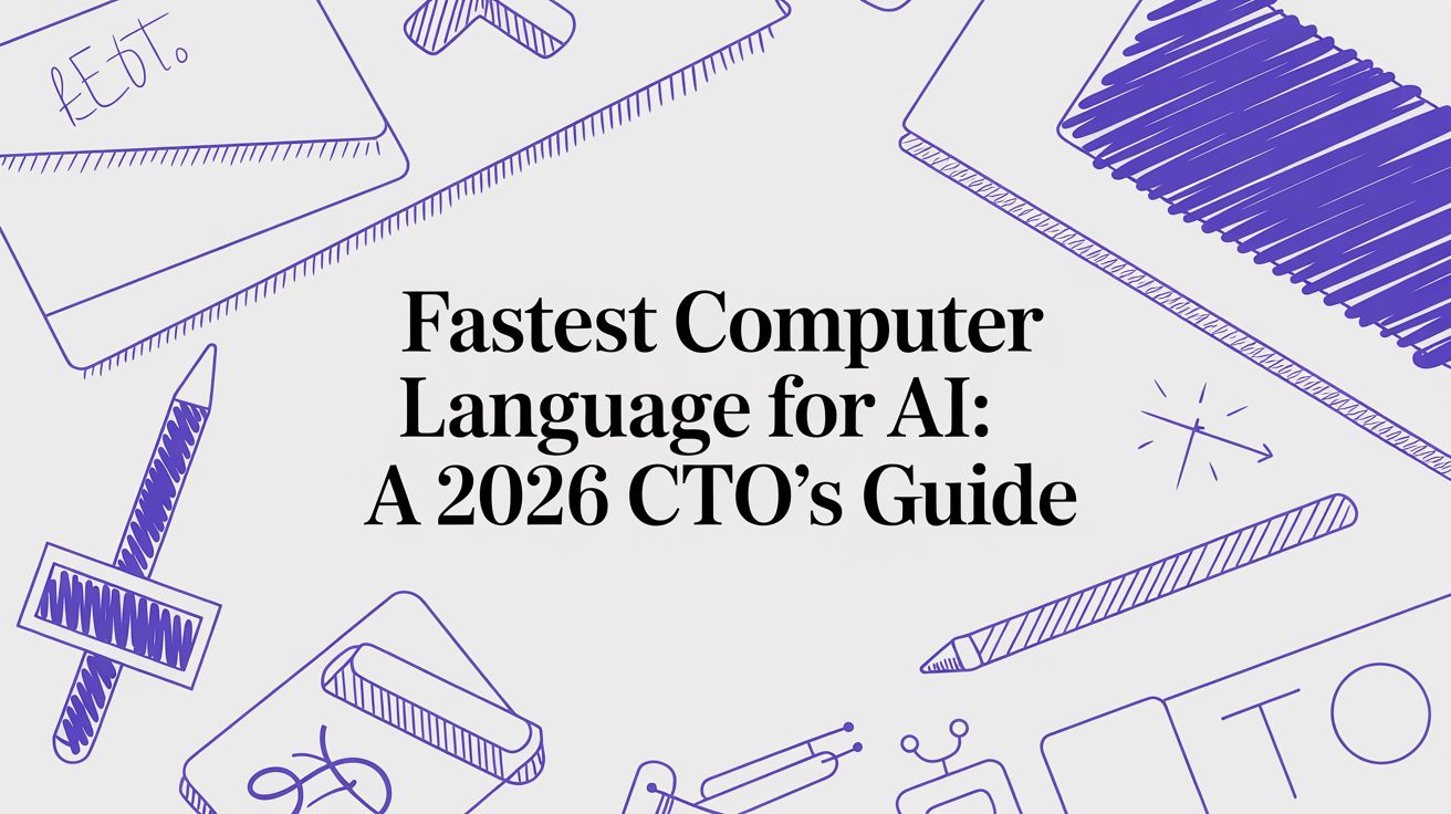 Fastest Computer Language for AI: A 2026 CTO's Guide
