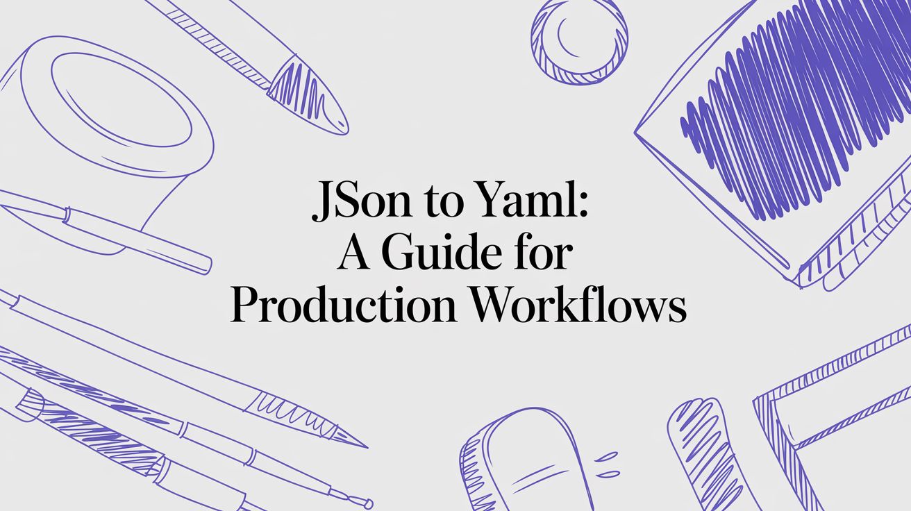 JSON to YAML: A Guide for Production Workflows