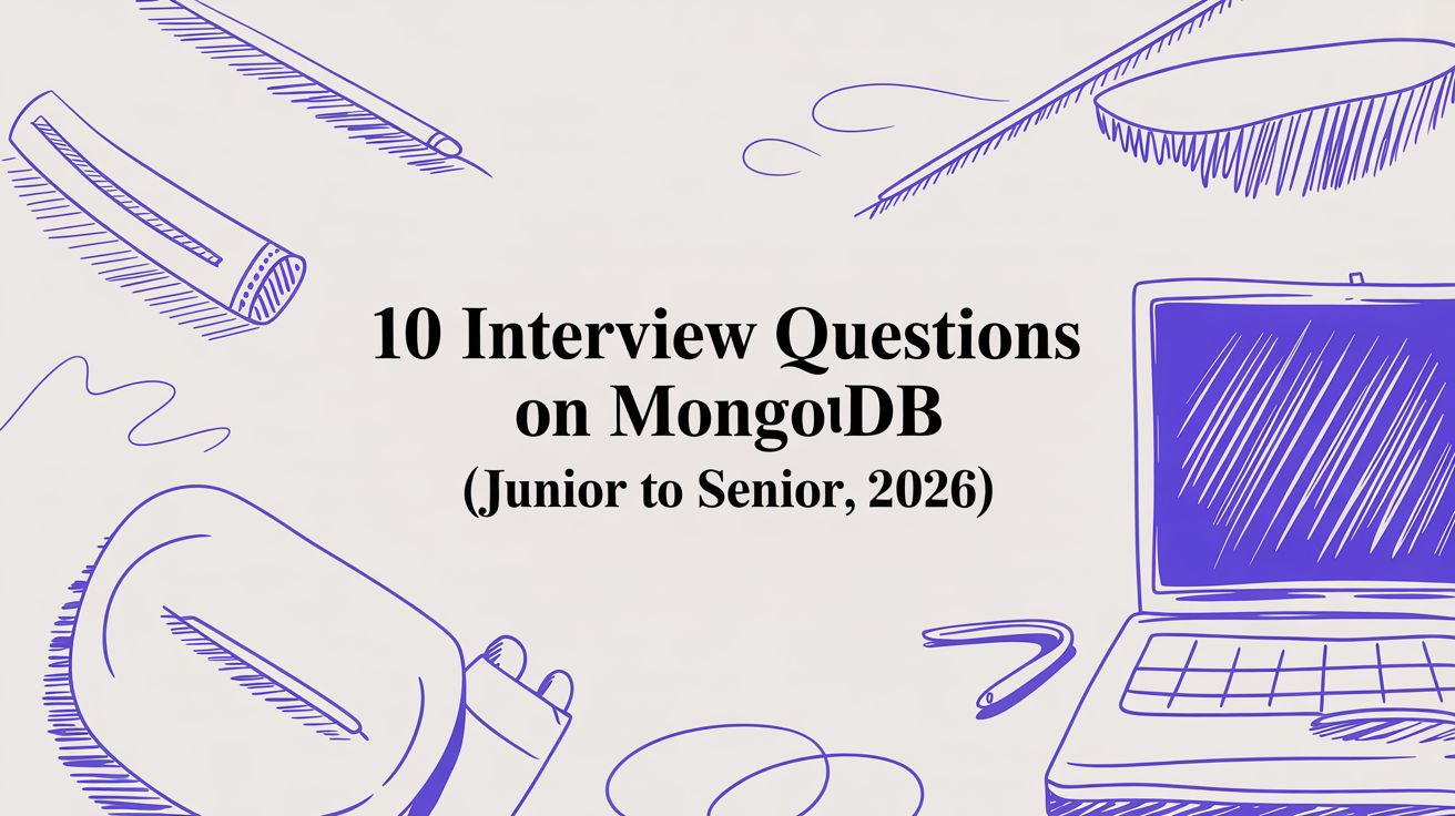 10 Interview Questions on MongoDB (Junior to Senior, 2026)