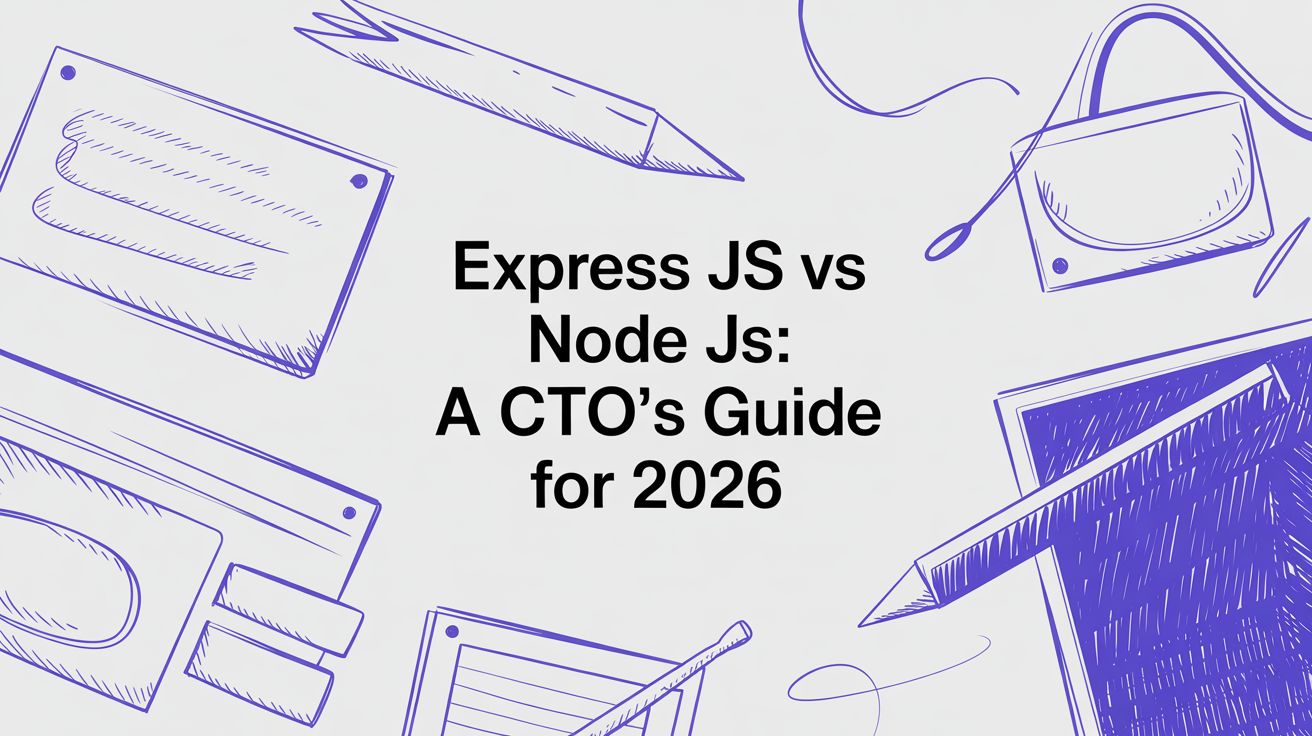 Express JS vs Node JS: A CTO's Guide for 2026