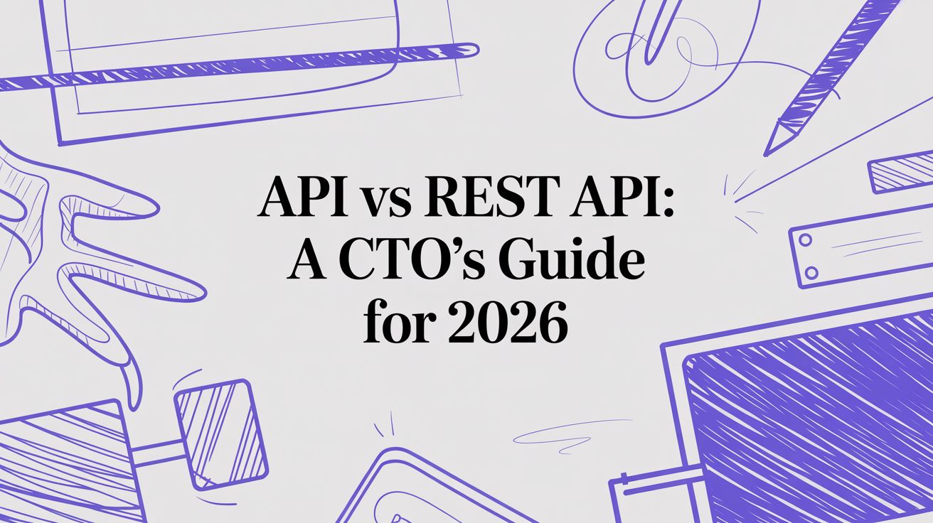API vs REST API: A CTO's Guide for 2026