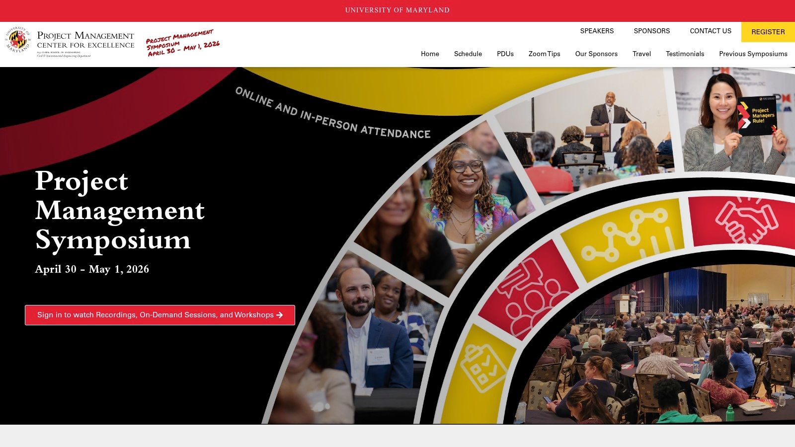University of Maryland Project Management Symposium 2026