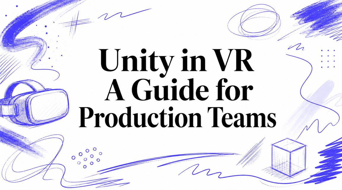 Unity in VR A Guide for Production Teams